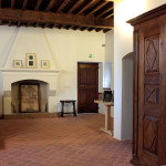 Casa Ravera, Bene Vagienna, Bookshop. Work done: renovation of ceiling, doors and furniture