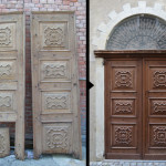 Prima e Dopo | Casa Ravera - Bene Vagienna, Portone d'ingresso