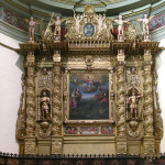 St Ippolito’s church -  Bardoneccchia,  Wooden golden altar XVII century