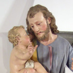 Casa Ravera -   Bene Vagienna,  Saint Josef with Son XIX century